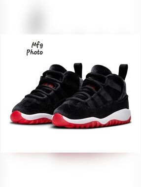 Nike Air Jordan 11 Retro 'Bred Velvet', Toddler 10C